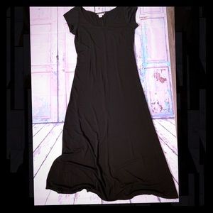 Anthropologie Isabella Bird Black Large Dress